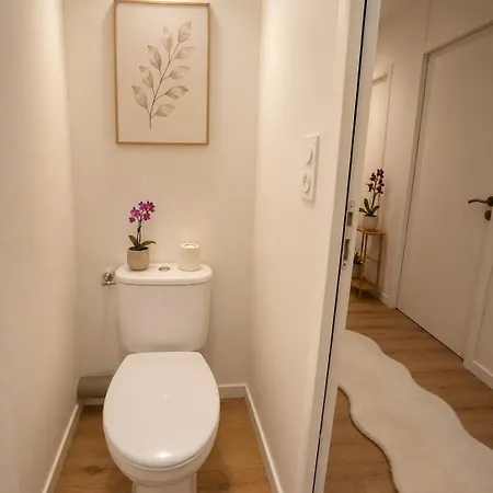 Pensión Maison Entière - 8 Personnes - Jardin - Parking Privé -proche Laval